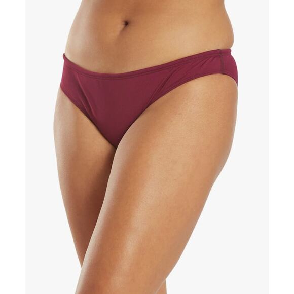 Andie Swim Plum Red Hipster Bikini Bottom Women’s Swimwear - Picture 3 of 9
